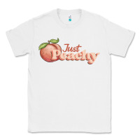 White just peachy Classic Tee - JahusDesignShop
