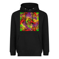 Black Mardi Gras Lobster Seamless Pattern Heavyweight Hoodie - BundleAndBundleShop