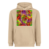 Mushroom Mardi Gras Lobster Seamless Pattern Heavyweight Hoodie - BundleAndBundleShop