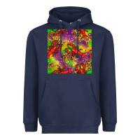 Navy Mardi Gras Lobster Seamless Pattern Heavyweight Hoodie - BundleAndBundleShop