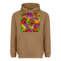 Toasted Coconut Mardi Gras Lobster Seamless Pattern Heavyweight Hoodie - BundleAndBundleShop