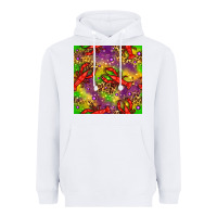 White Mardi Gras Lobster Seamless Pattern Heavyweight Hoodie - BundleAndBundleShop