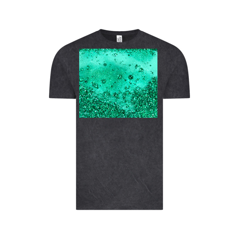 Green Glitter Vintage Tee by JahusDesignShop | Teevron
