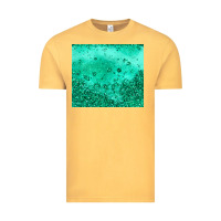 Vintage Mustard green glitter Vintage Tee - JahusDesignShop