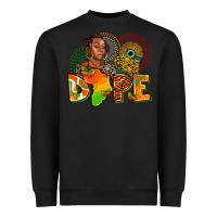 Black dope juneteenth Heavyweight Sweatshirt - AdoDesignShop