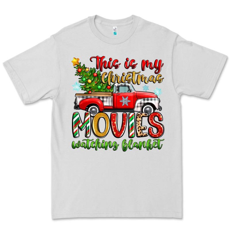 This Is My Christmas Movies Watching Blanket Premium Tee by Zillion Design Studio | Teevron