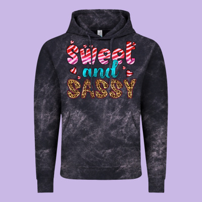 Sweet And Sassy Vintage Hoodie Designed By Hra Design Shop