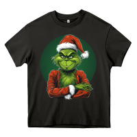 Asphalt Grinch Heavy Core Tee - Unal Design