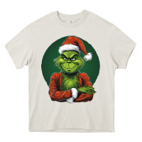 Cream Grinch Heavy Core Tee - Unal Design