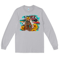 Moon Dust horse with sunflowers Long Sleeve Tee - Artiststas