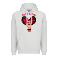 Dove Grey Love Rocks Premium Hoodie - Bettercallsaul