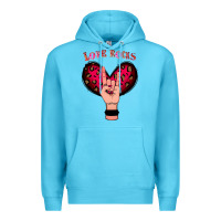 Love Rocks Premium Hoodie | Teevron