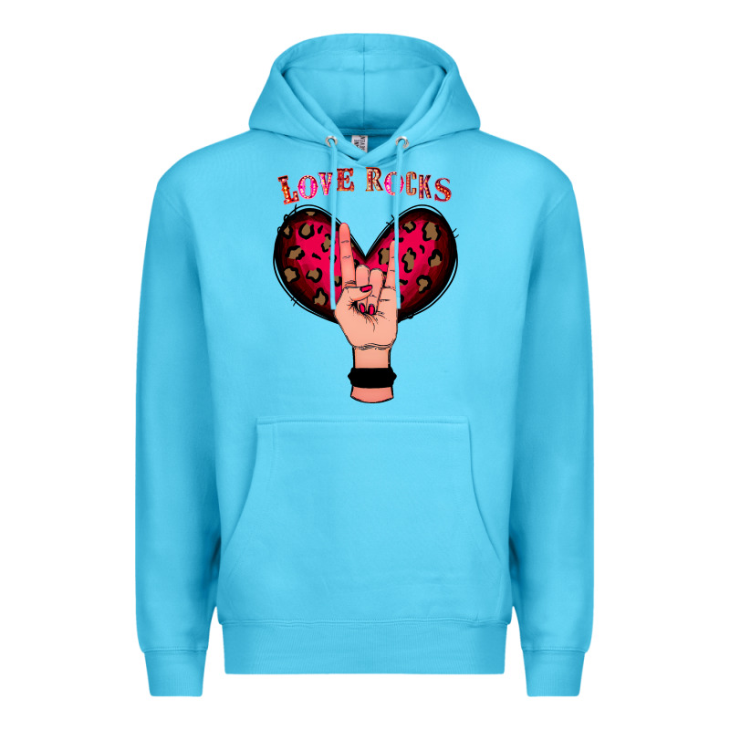Love Rocks Premium Hoodie by Bettercallsaul | Teevron