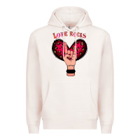 Pale Pink Love Rocks Premium Hoodie - Bettercallsaul