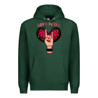 Sports Green Love Rocks Premium Hoodie - Bettercallsaul