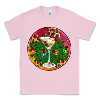 Bubblegum Pink Christmas martini Classic Tee - AdoDesignShop