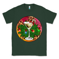Sports Green Christmas martini Classic Tee - AdoDesignShop
