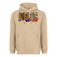 Mushroom Mardi Gras love dog paw Heavyweight Hoodie - BundleAndBundleShop