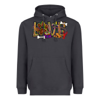 Smoke Mardi Gras love dog paw Heavyweight Hoodie - BundleAndBundleShop