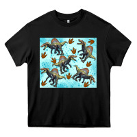 Black spinosaurus Heavy Core Tee - Artiststas