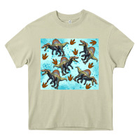 Mossy spinosaurus Heavy Core Tee - Artiststas