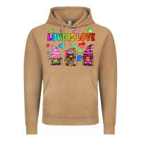 Lgbtq Love Is Love Gnomes Vintage Hoodie | Teevron