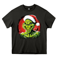 Asphalt Grinch Heavy Core Tee - Unal Design