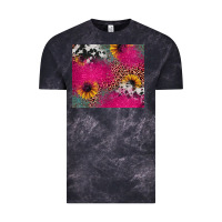 Cloud Black pink glitter leopard cowhide Vintage Tee - JahusDesignShop