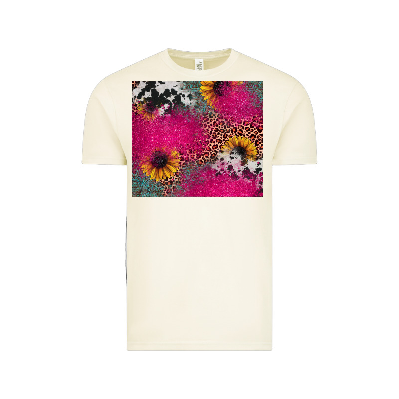 Pink Glitter Leopard Cowhide Vintage Tee by JahusDesignShop | Teevron