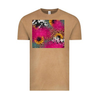 Vintage Camel pink glitter leopard cowhide Vintage Tee - JahusDesignShop