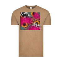 Vintage Coffee pink glitter leopard cowhide Vintage Tee - JahusDesignShop