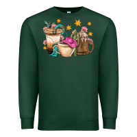 Sports Green Western Cowgirl Coffee Cup Bbs Premium Sweatshirt - BundleAndBundleShop