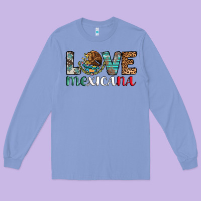 Love Mexicana Revise Long Sleeve Tee Designed By Adodesignshop