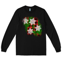 Black christmas patch Long Sleeve Tee - AdoDesignShop