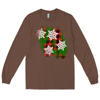 Chestnut christmas patch Long Sleeve Tee - AdoDesignShop