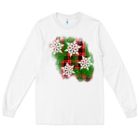 White christmas patch Long Sleeve Tee - AdoDesignShop