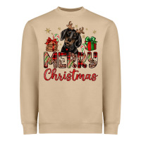 Mushroom merry christmas dachshund Heavyweight Sweatshirt - JahusDesignShop