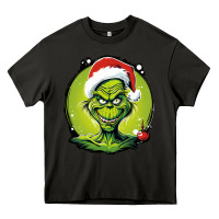 Asphalt Grinch Heavy Core Tee - Unal Design