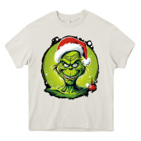 Cream Grinch Heavy Core Tee - Unal Design