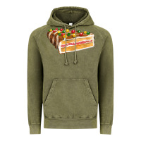 Vintage Olive chocolate christmas cake fa element Vintage Hoodie - FaDigitalArtStudio