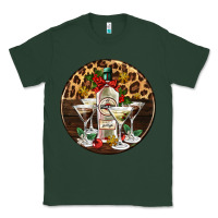 Sports Green christmas martini cocktail party Classic Tee - AdoDesignShop