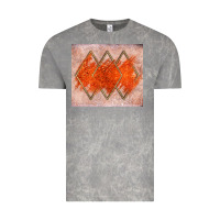 Cloud Rock orange glitter Vintage Tee - JahusDesignShop