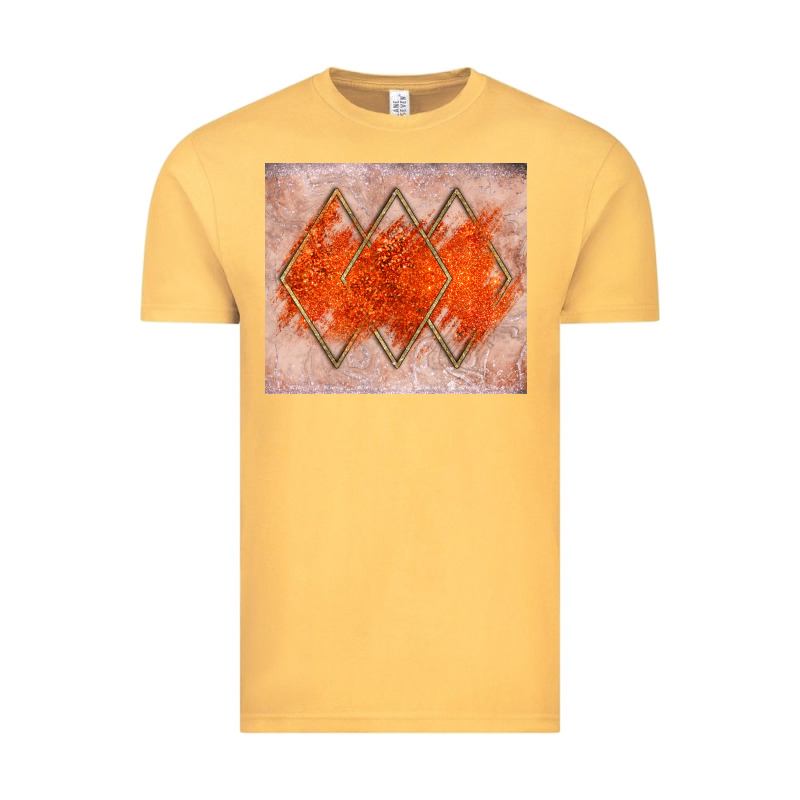 Orange Glitter Vintage Tee by JahusDesignShop | Teevron