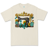 Bone quilting life western Premium Tee - texasbilliewilder