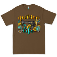 Cacao quilting life western Premium Tee - texasbilliewilder