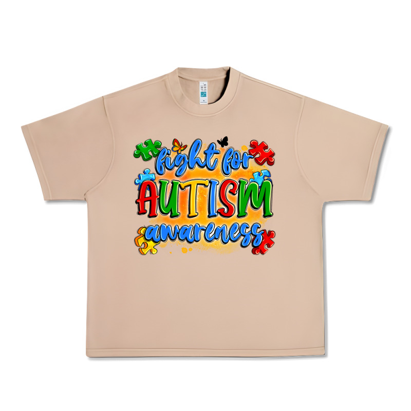 Fight For Autism Awareness Urban Heavy Tee by Artiststas | Teevron