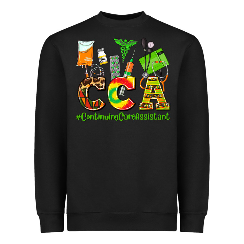 Cca  Countinuing Care Assistant Juneteenth Heavyweight Sweatshirt by AdoDesignShop | Teevron