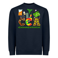 Navy cca  countinuing care assistant juneteenth Heavyweight Sweatshirt - AdoDesignShop