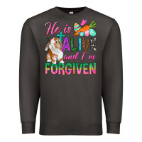 Smoke He Is Alive And I'm Forgiven Premium Sweatshirt - BundleAndBundleShop