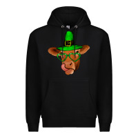 Black St Patricks Day Cow Premium Hoodie - Bettercallsaul
